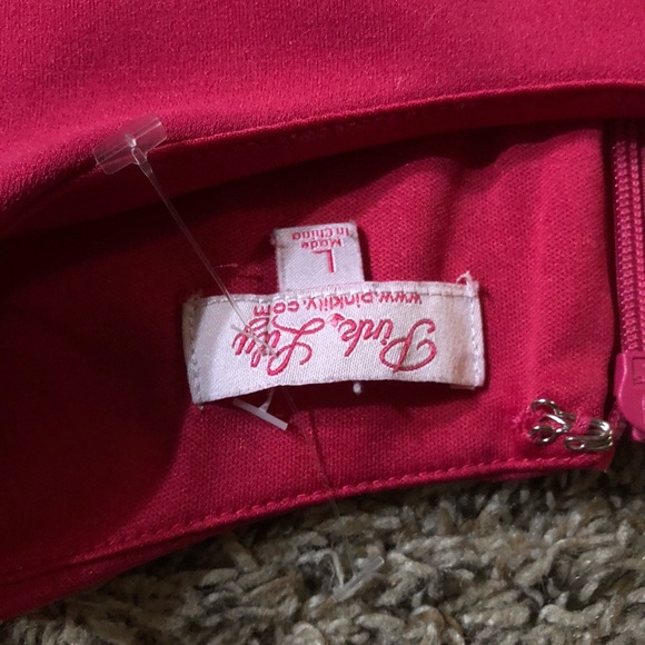 Pink Lily Sleeveless Girls Large Dress Zip Back Excellent Condition - Picture 2 of 2